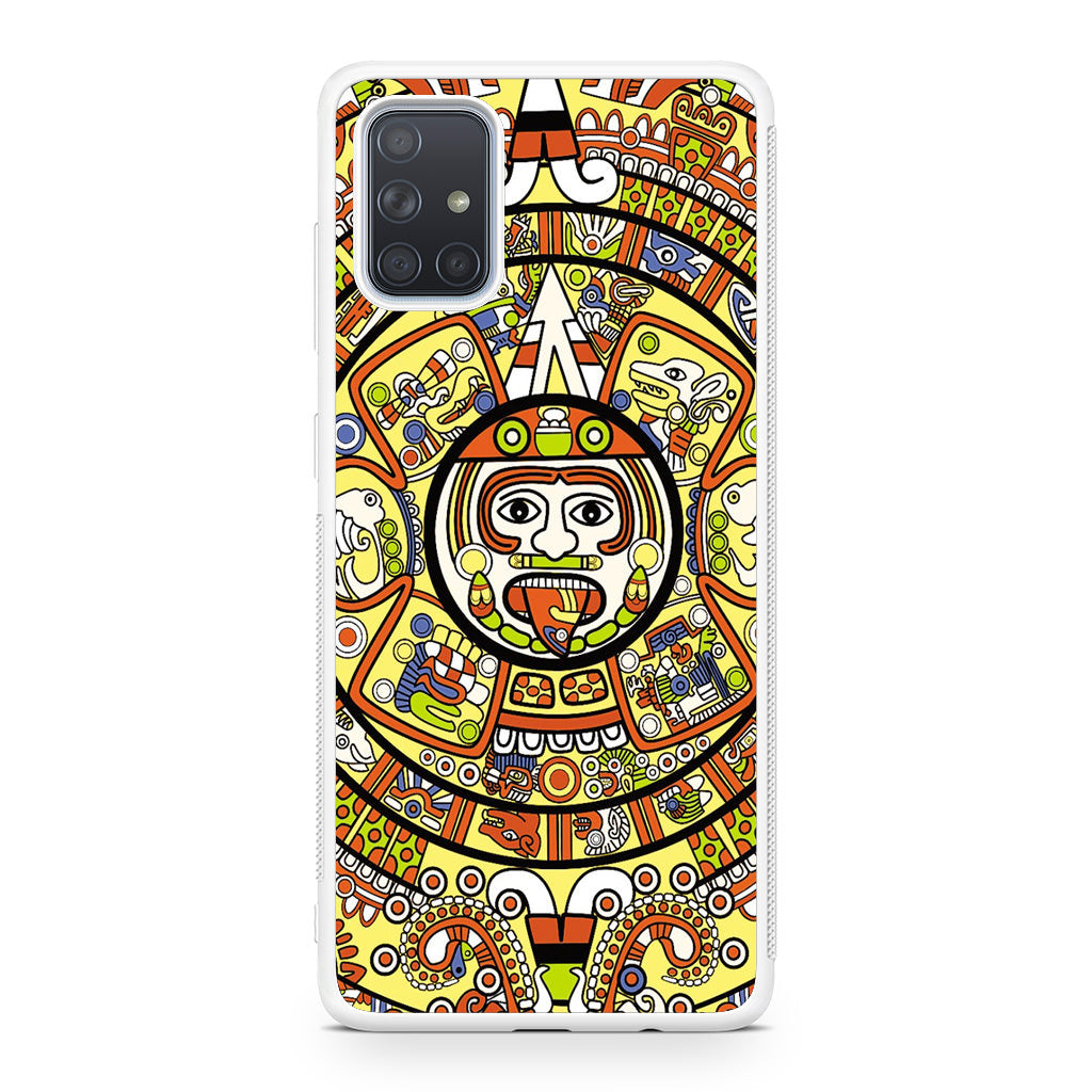Mayan Calendar Galaxy A51 / A71 Case