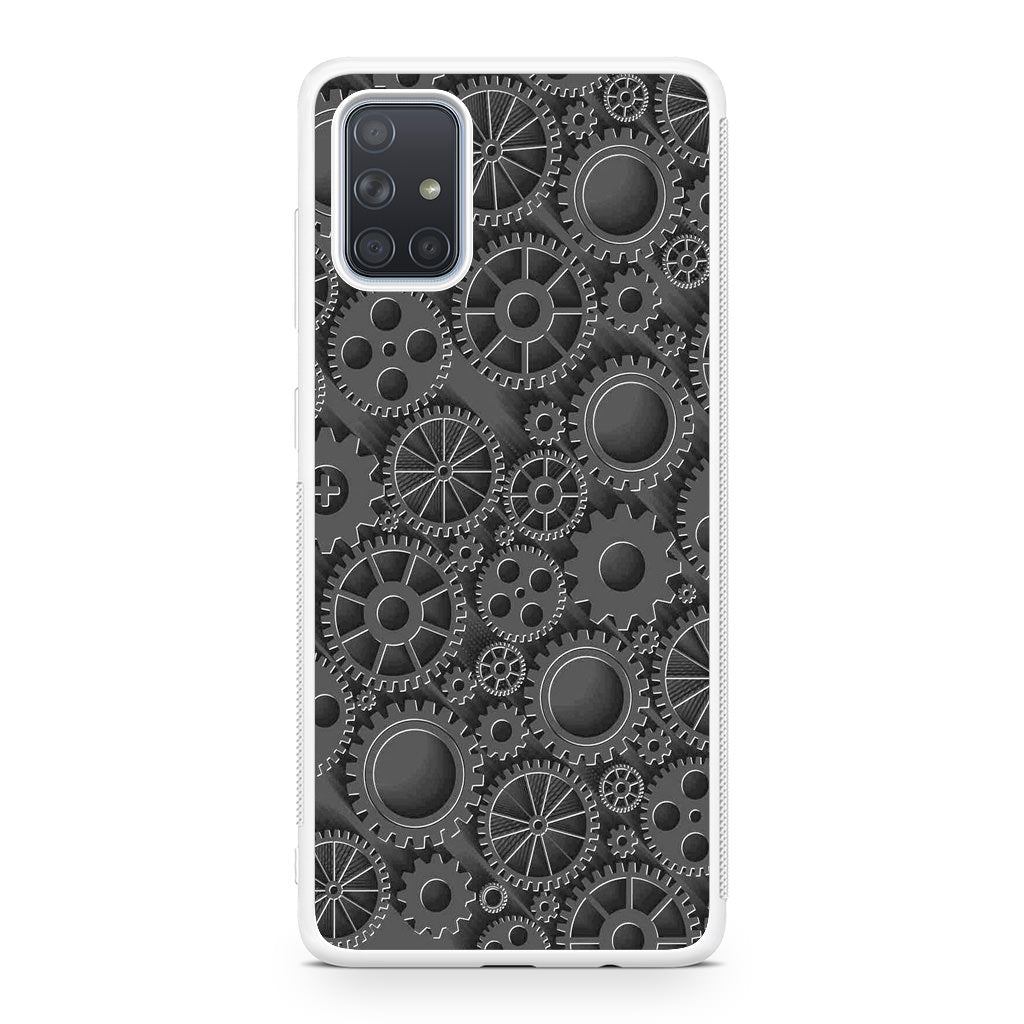 Mechanical Gears Galaxy A51 / A71 Case