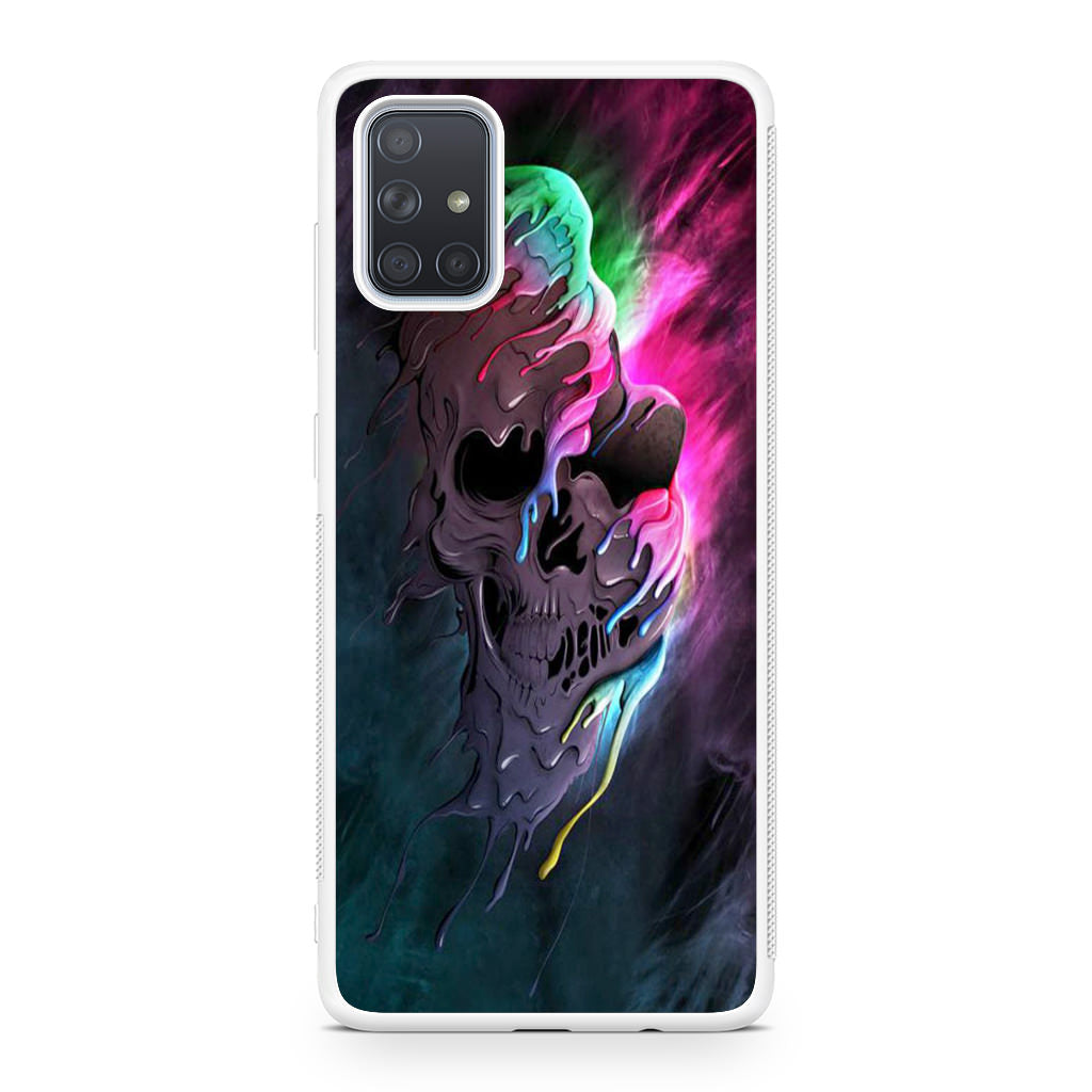 Melted Skull Galaxy A51 / A71 Case