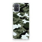 Military Green Camo Galaxy A51 / A71 Case