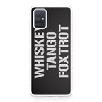 Military Signal Code Galaxy A51 / A71 Case