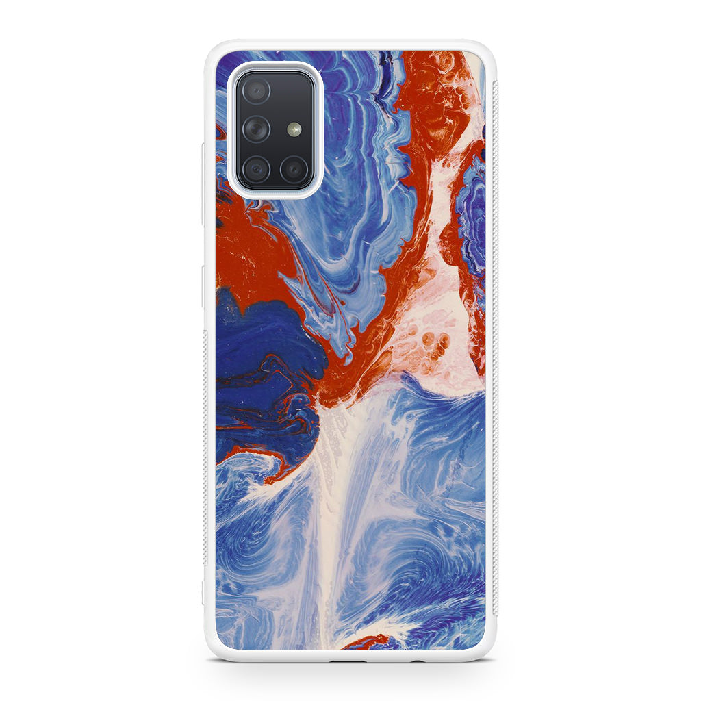 Mixed Paint Art Galaxy A51 / A71 Case