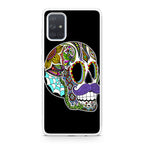 Mustache Sugar Skull Galaxy A51 / A71 Case