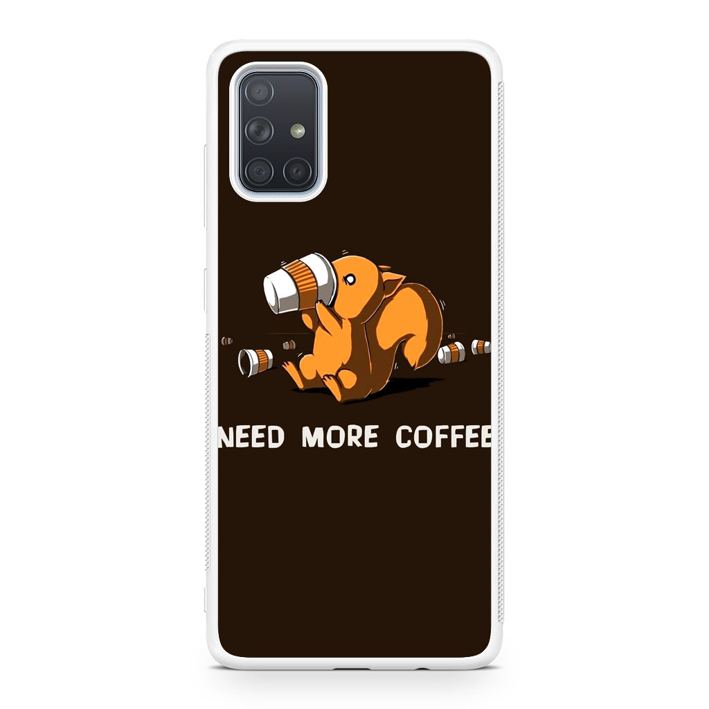 Need More Coffee Programmer Story Galaxy A51 / A71 Case