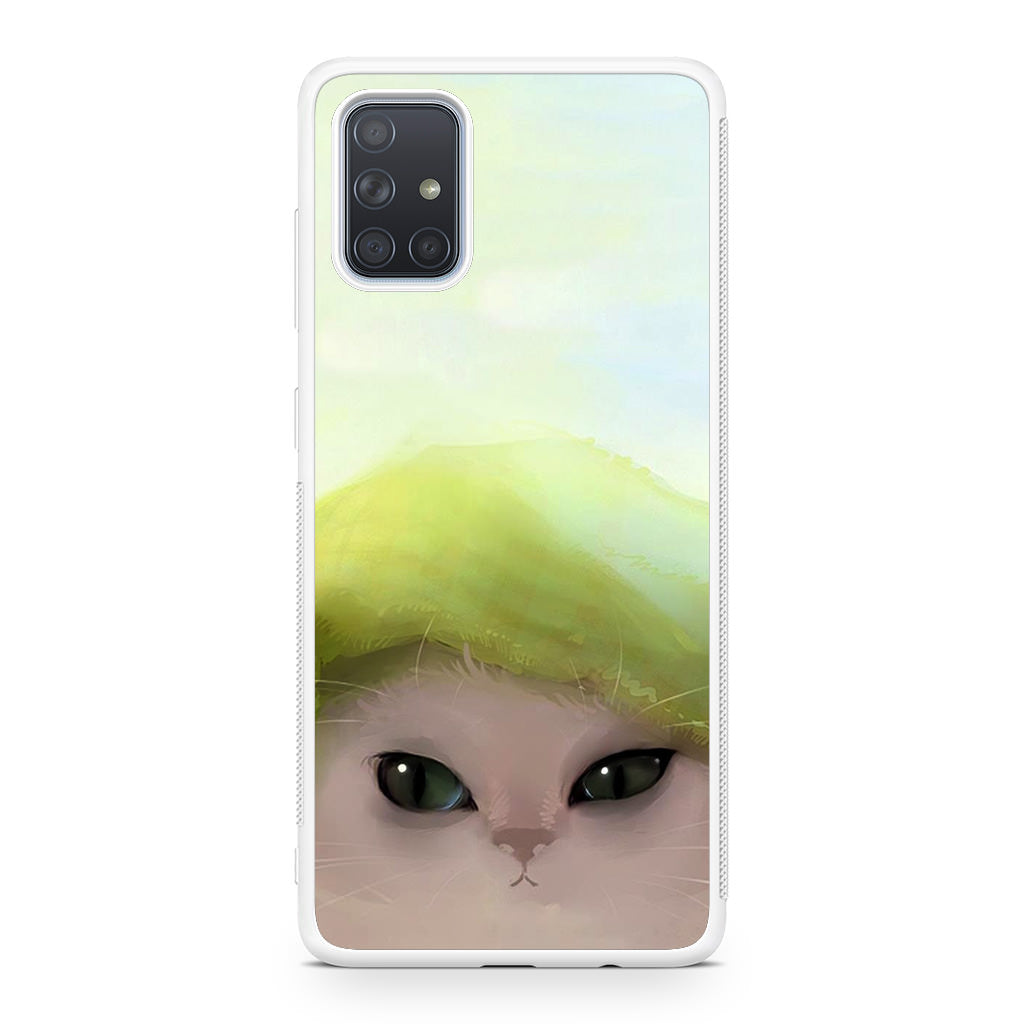 Noble Lazy Smart Kitten Galaxy A51 / A71 Case