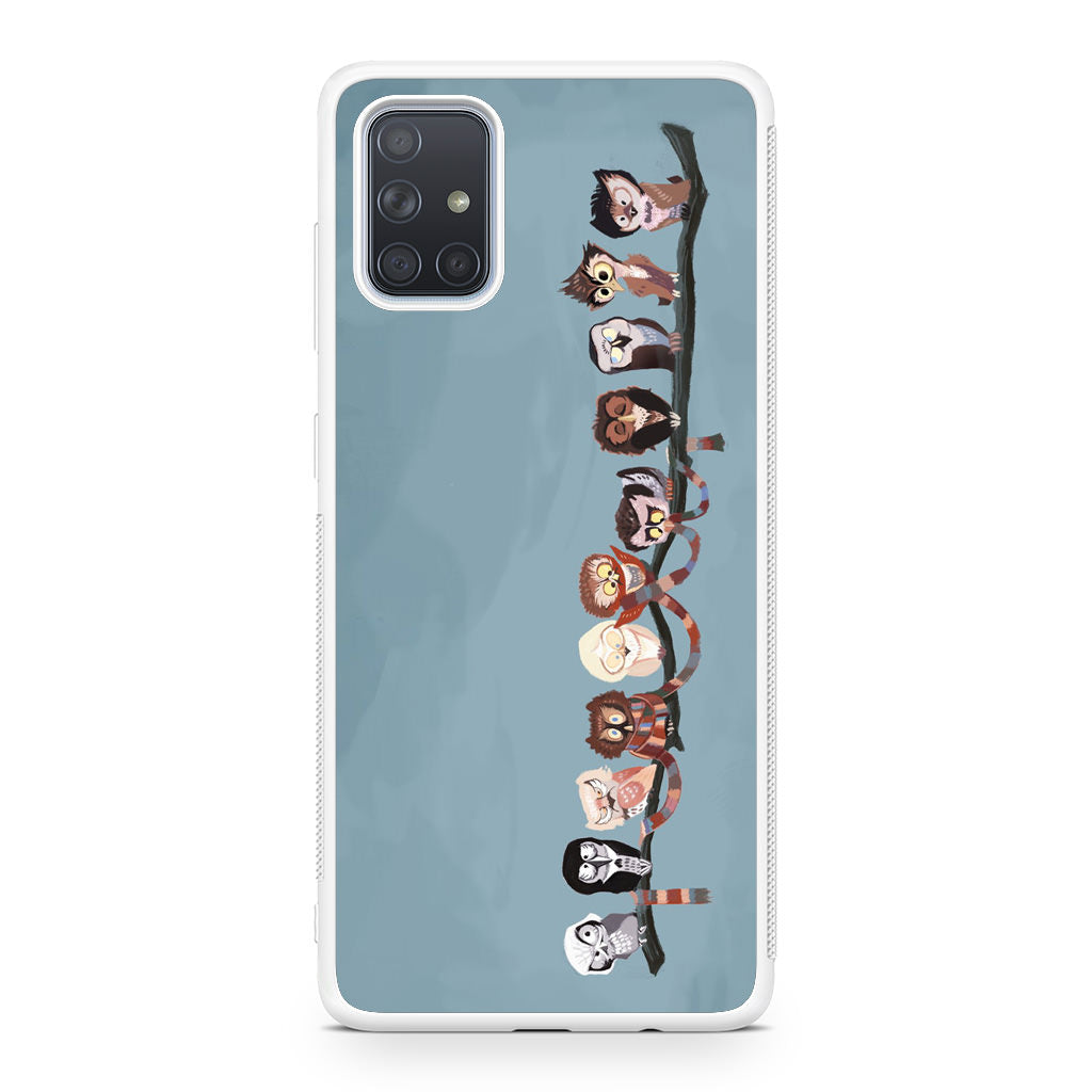 Owls on The Branch Galaxy A51 / A71 Case