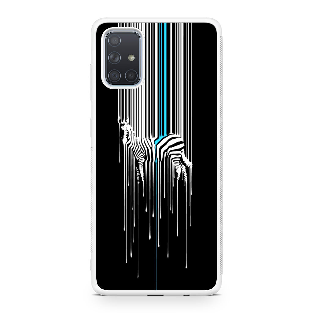 Painting Zebra Galaxy A51 / A71 Case