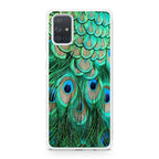 Peacock Feather Galaxy A51 / A71 Case