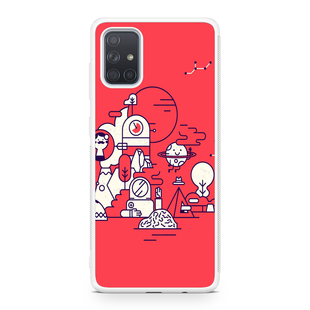 Red Planet Galaxy A51 / A71 Case