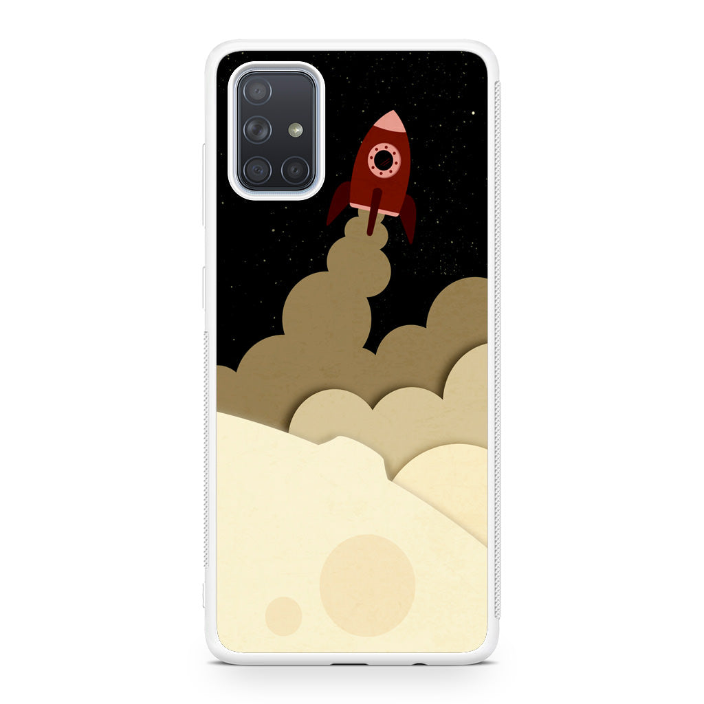 Rocket Ship Galaxy A51 / A71 Case