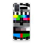 Scheme Pause TV Colorful Mesh Galaxy A51 / A71 Case