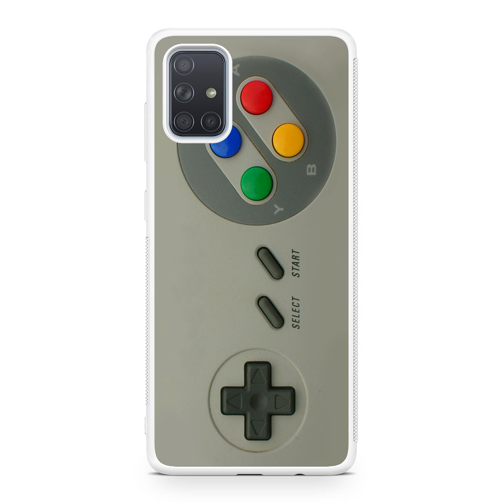 Silver Console Controller Galaxy A51 / A71 Case