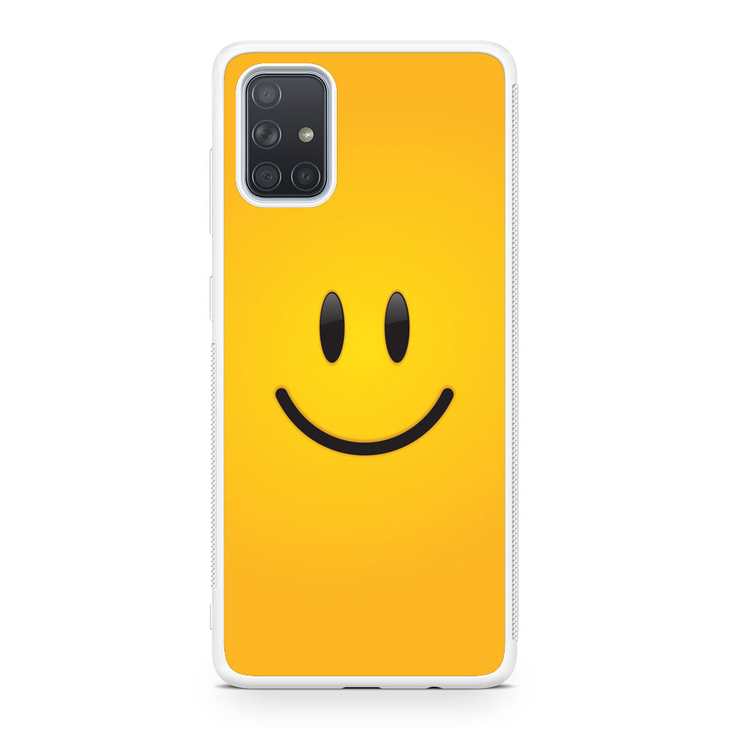 Smile Emoticon Galaxy A51 / A71 Case