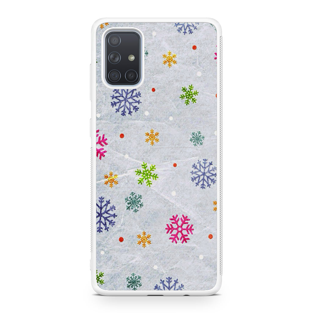 Snowflake Galaxy A51 / A71 Case