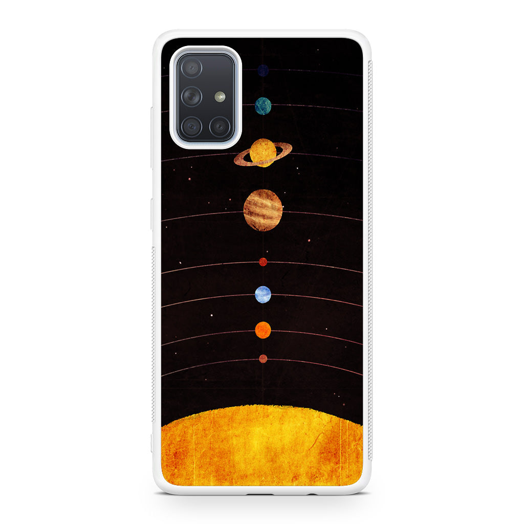 Solar System Galaxy A51 / A71 Case