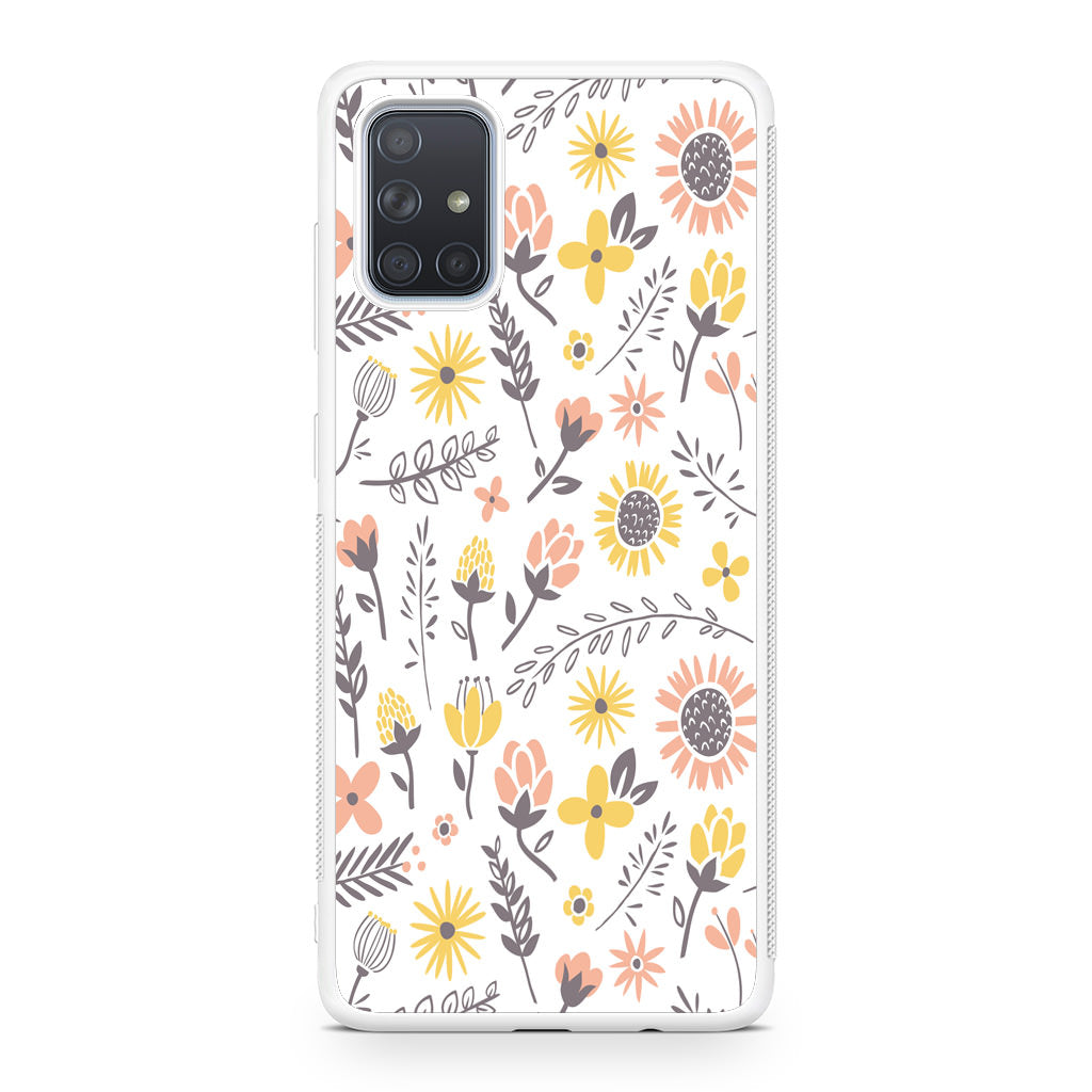 Spring Things Pattern Galaxy A51 / A71 Case