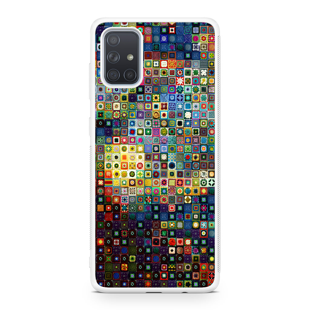 Starry Night Tiles Galaxy A51 / A71 Case