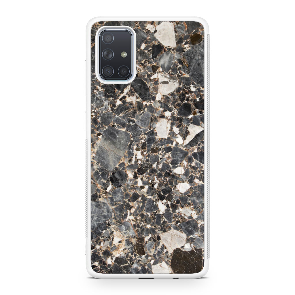 Stone Pattern Marble Galaxy A51 / A71 Case