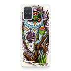 Sugar Skull Owl Tattoo Galaxy A51 / A71 Case