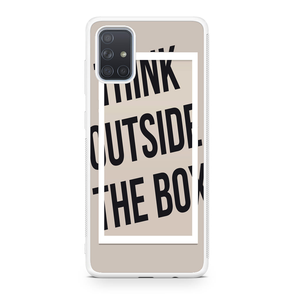 Think Outside The Box Galaxy A51 / A71 Case