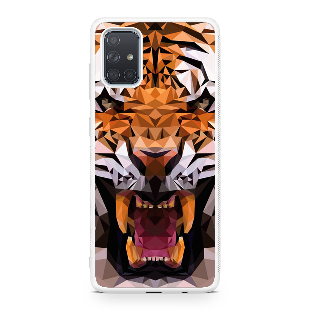 Tiger Polygon Galaxy A51 / A71 Case