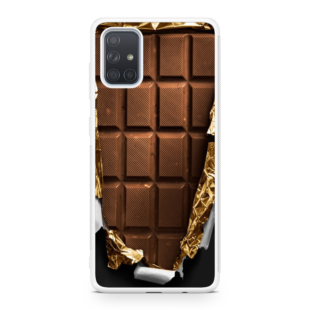 Unwrapped Chocolate Bar Galaxy A51 / A71 Case