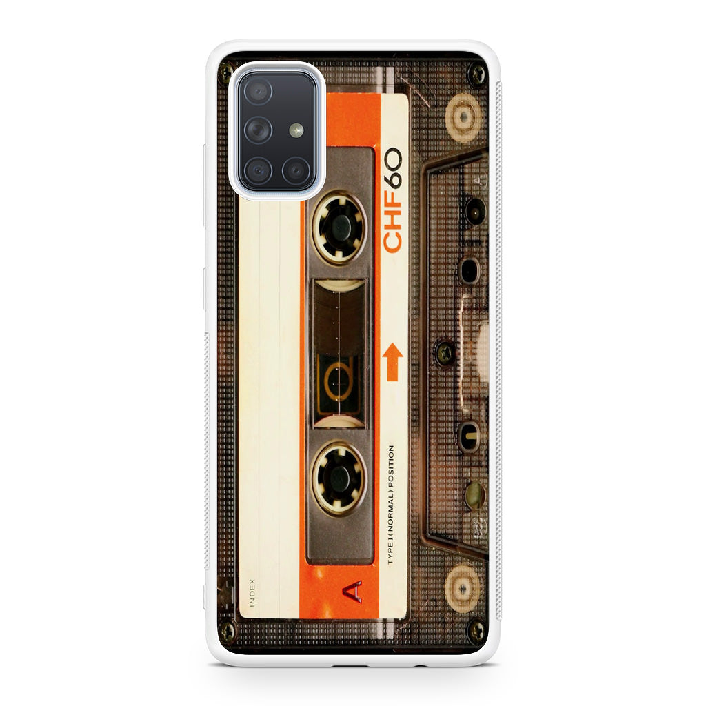 Vintage Audio Cassette Galaxy A51 / A71 Case