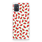 Watermelon Fruit Pattern White Galaxy A51 / A71 Case