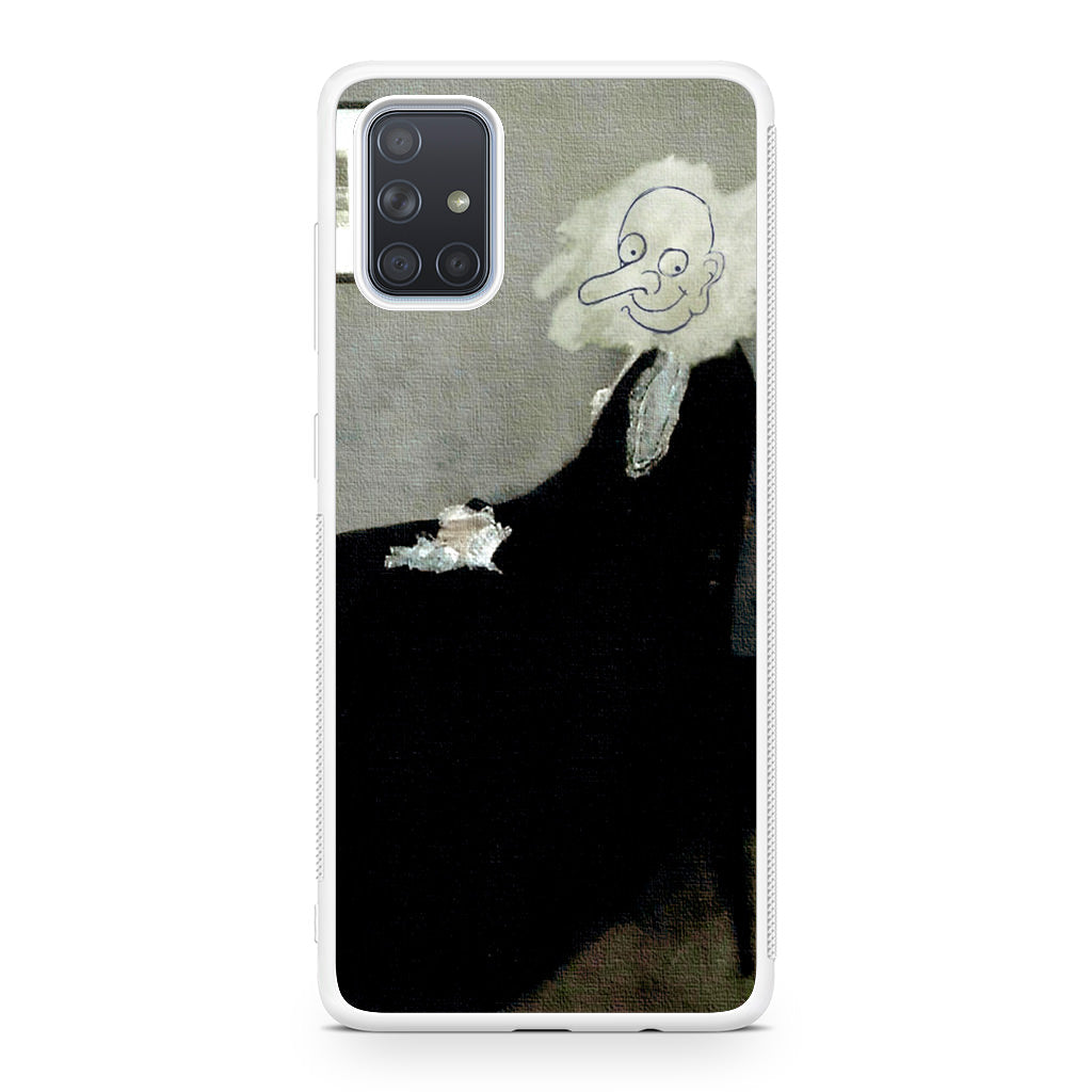 Whistler's Mother by Mr. Bean Galaxy A51 / A71 Case