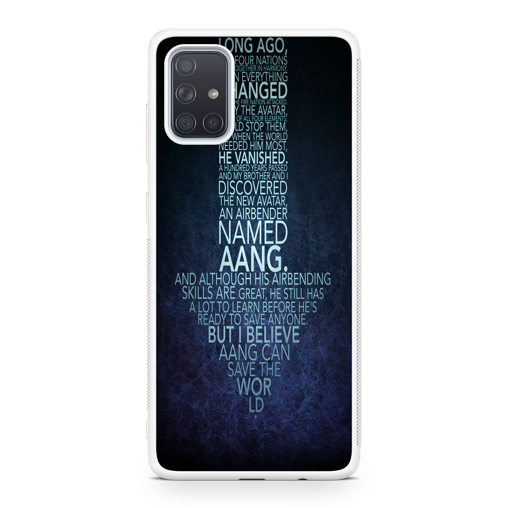Avatar Quotes Galaxy A51 / A71 Case