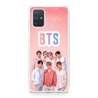 BTS Member in Pink Galaxy A51 / A71 Case