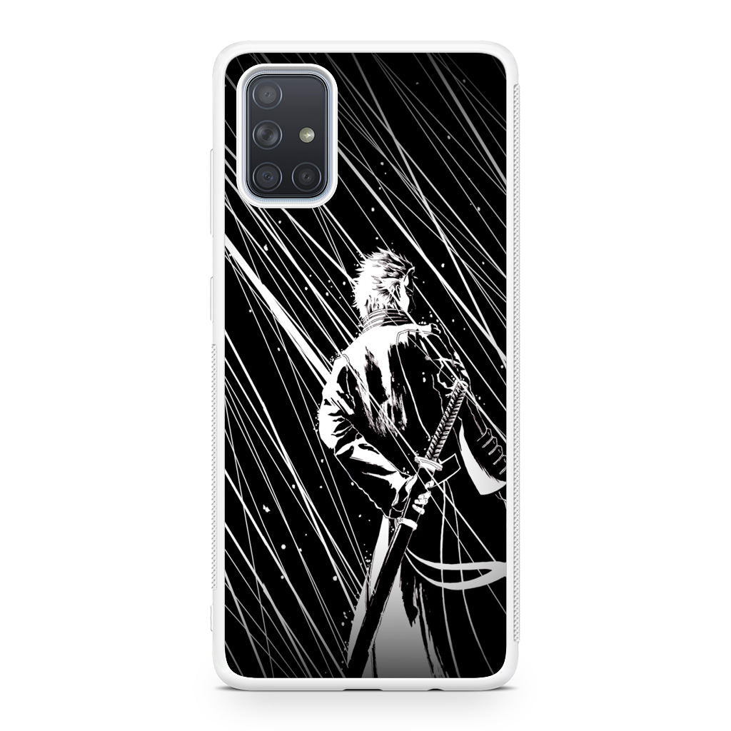Vergil Black White Galaxy A51 / A71 Case