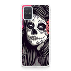Girl Skull Flower Galaxy A51 / A71 Case