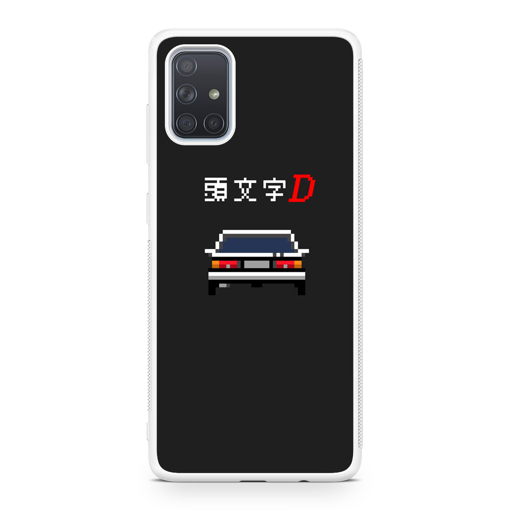 Initial D Pixel Art Galaxy A51 / A71 Case