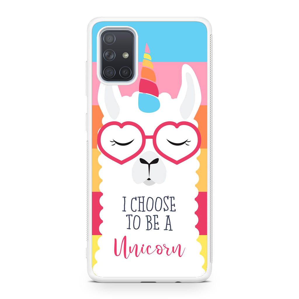 Llama Unicorn Galaxy A51 / A71 Case