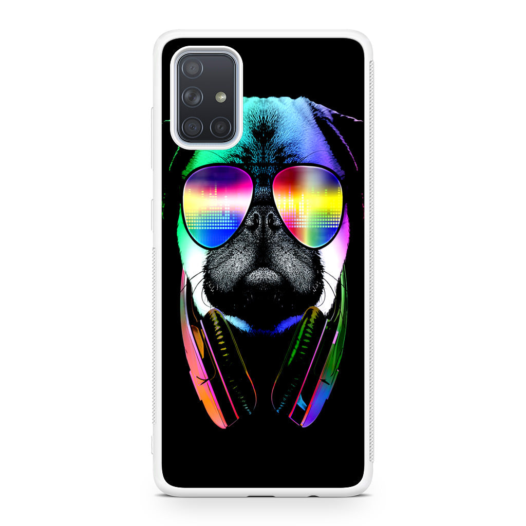 Music Lover Pug V Galaxy A51 / A71 Case