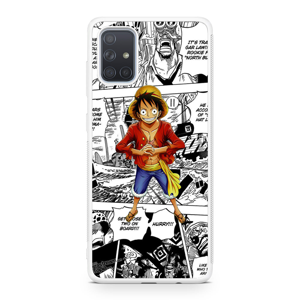 One Piece Luffy Comics Galaxy A51 / A71 Case