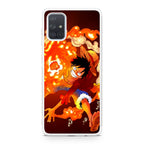 One Piece Luffy Red Hawk Galaxy A51 / A71 Case