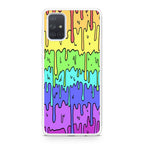 Pastel Kawaii Melting Rainbow Galaxy A51 / A71 Case