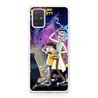Rick And Morty Back To The Future Galaxy A51 / A71 Case