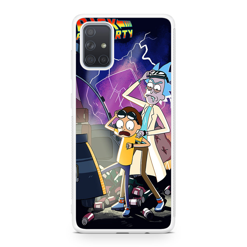 Rick And Morty Back To The Future Galaxy A51 / A71 Case