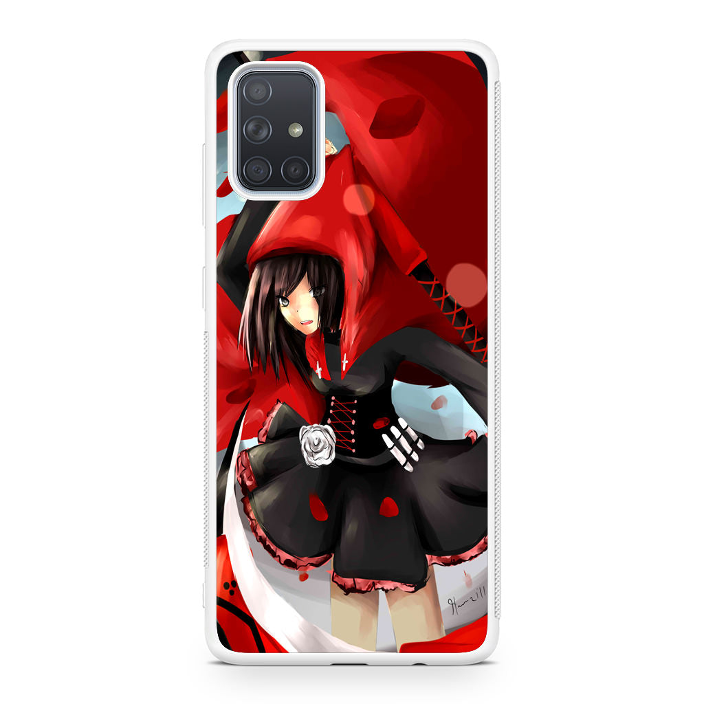 RWBY Ruby Rose Galaxy A51 / A71 Case