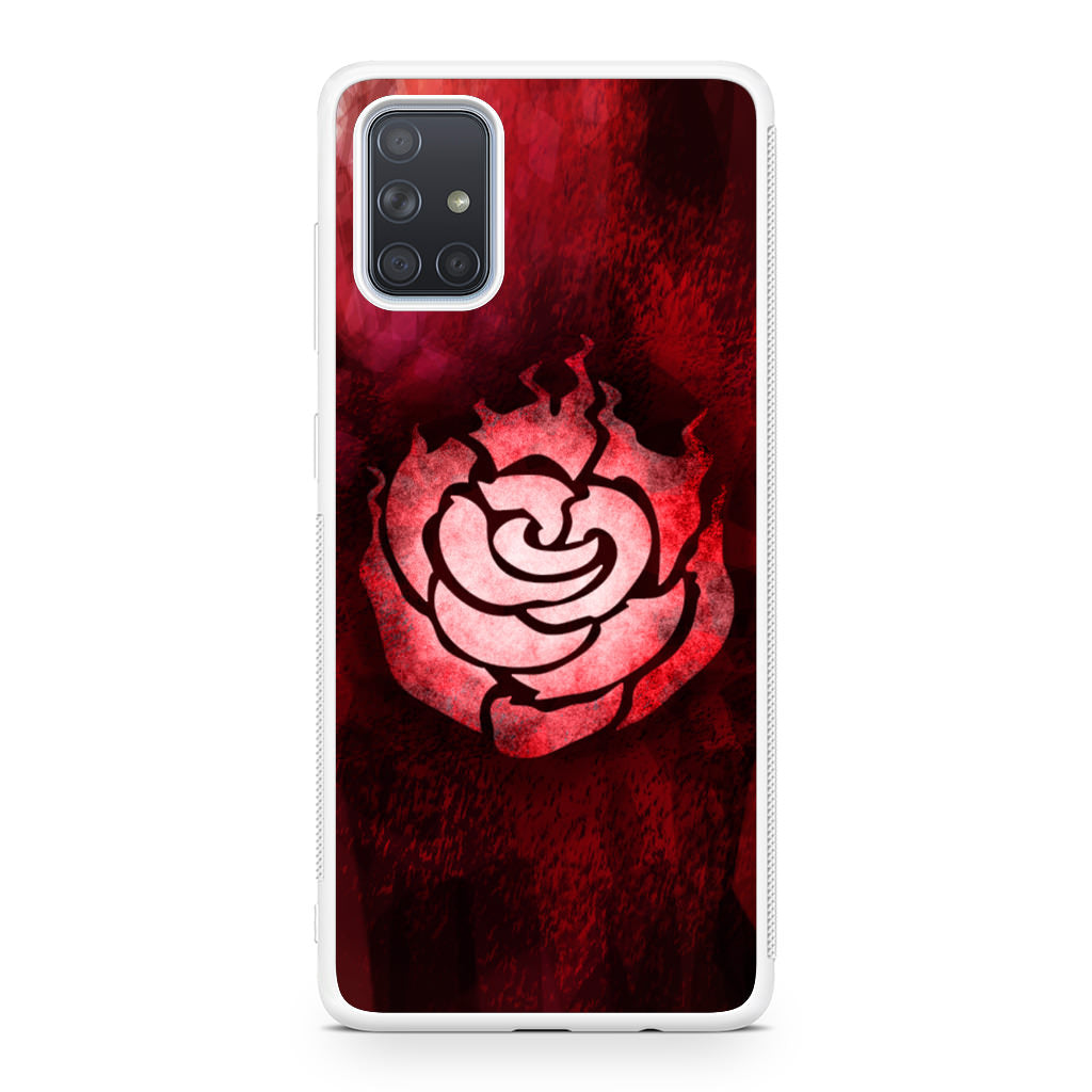 RWBY Ruby Rose Symbol Galaxy A51 / A71 Case