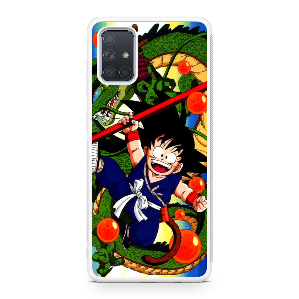 Shenlong And Little Goku Dragon Ball Galaxy A51 / A71 Case