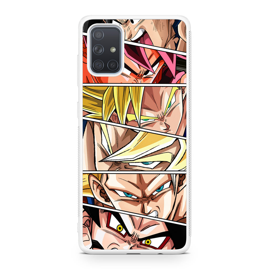 Son Goku Forms Galaxy A51 / A71 Case