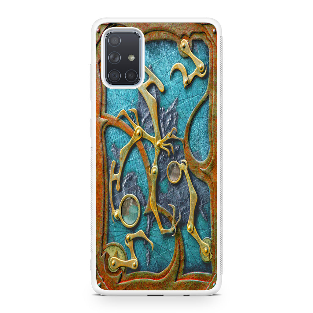 Steampunk Book Cover Galaxy A51 / A71 Case