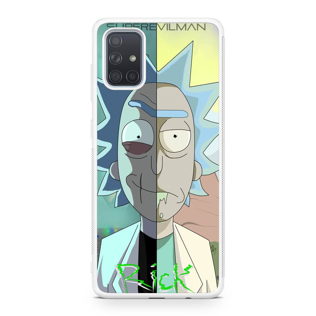 Super Evil Man Rick And Rick Galaxy A51 / A71 Case