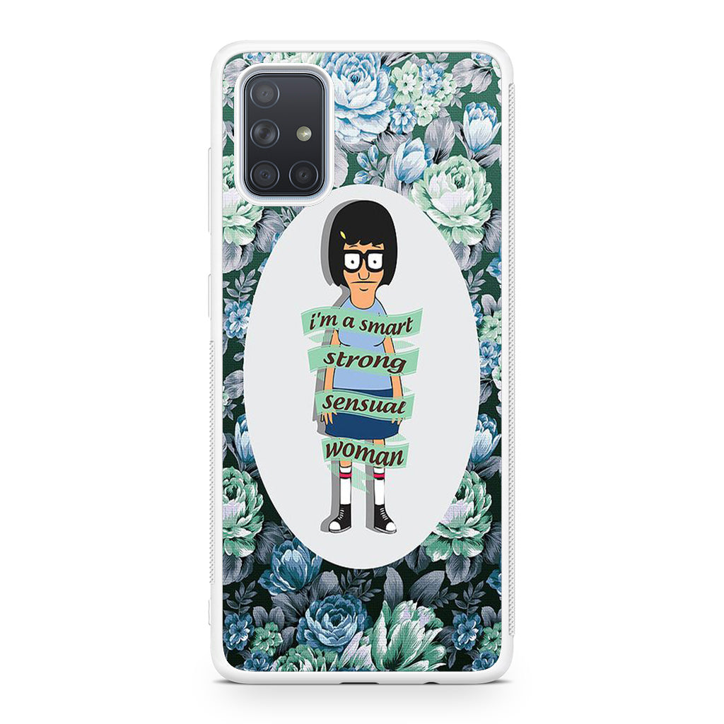 Tina Belcher Flower Woman Quotes Galaxy A51 / A71 Case