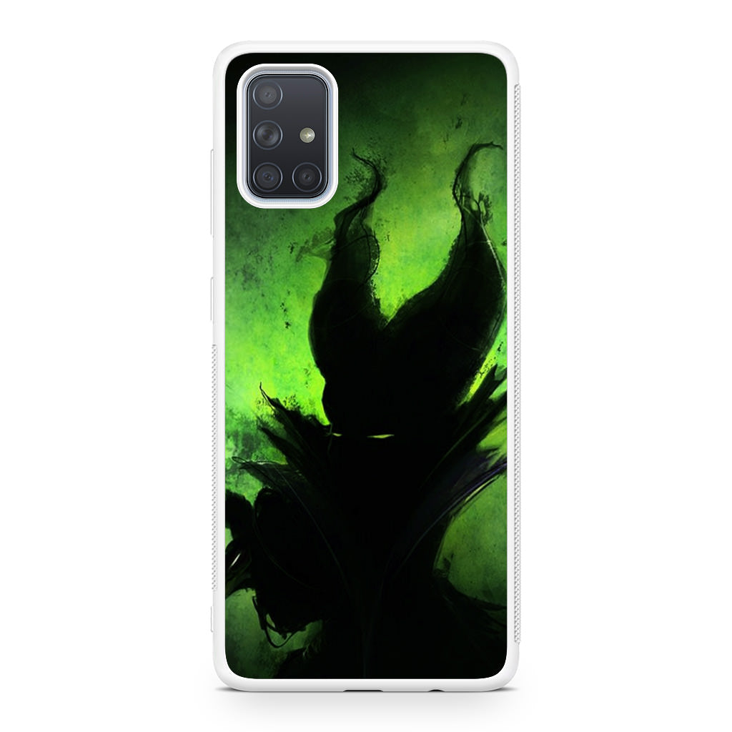Villains Maleficent Silhouette Galaxy A51 / A71 Case