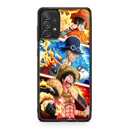 Ace Sabo Luffy Galaxy A32 / A52 / A72 Case